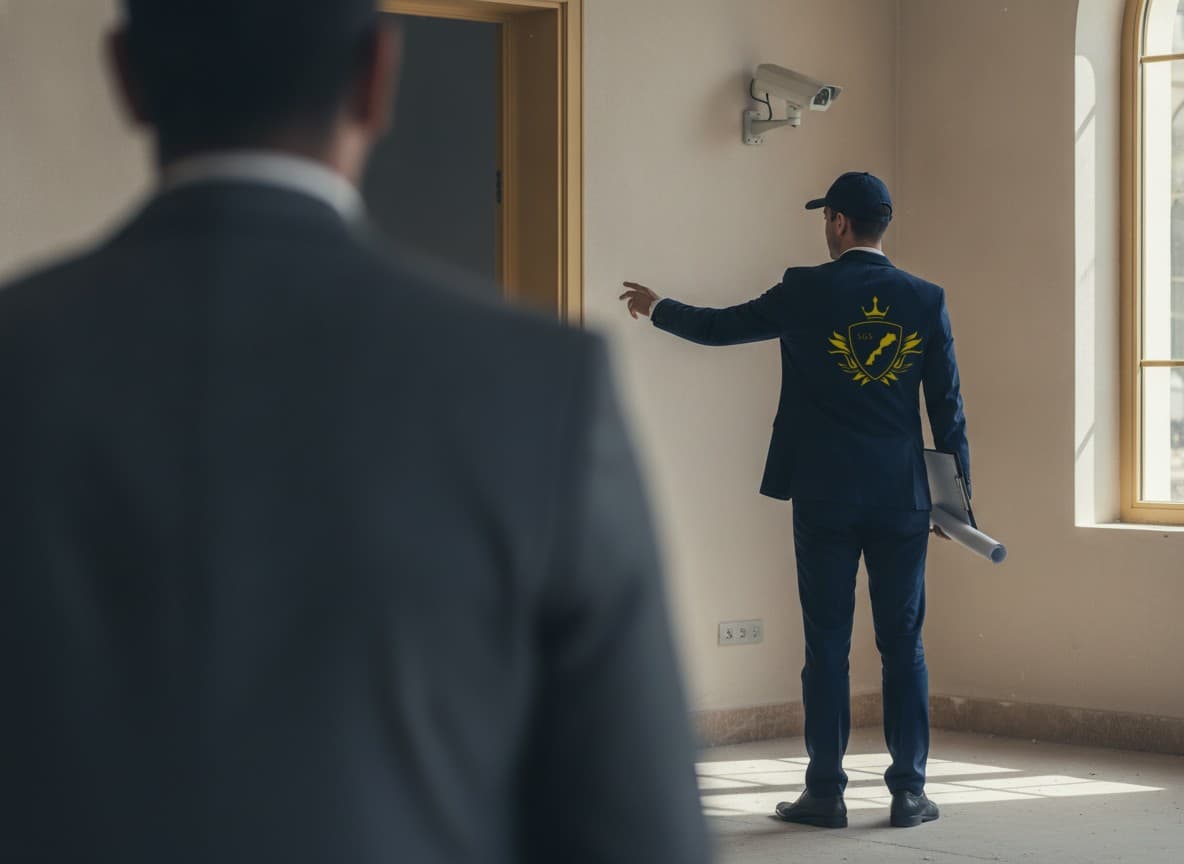 Consultant Static Guard Services réalisant l'audit de sécurité d'un site