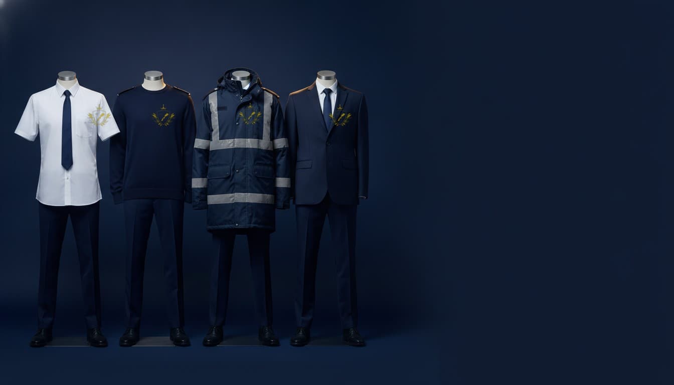 Tenues officielles White Static Group portées par les agents d'accueil